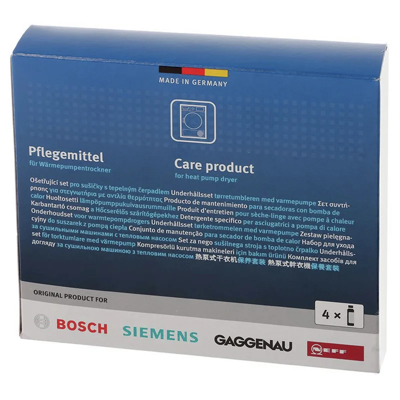 BOSCH SIEMENS - kit d’entretien pour sèche-pompes à chaleur 4x125ml
