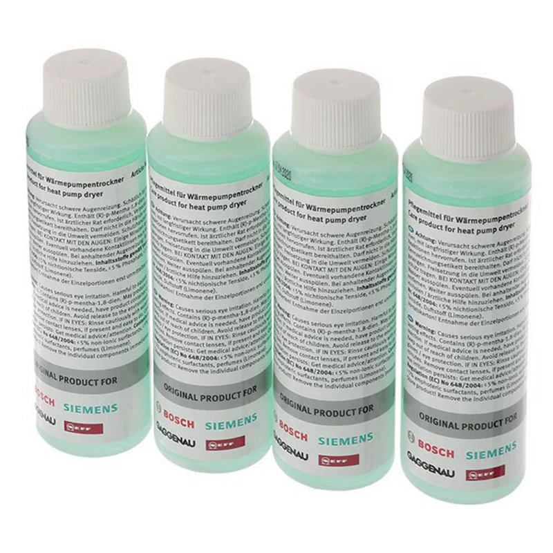 BOSCH SIEMENS - kit d’entretien pour sèche-pompes à chaleur 4x125ml