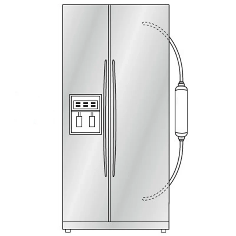 SCANPART - filtre à eau du réfrigérateur externe