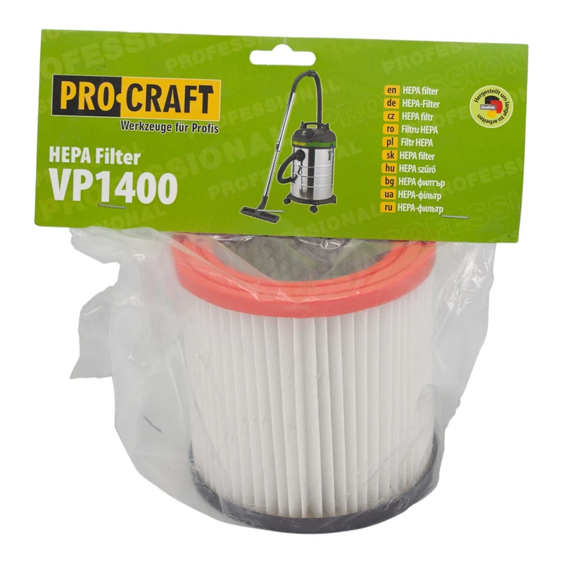 Filtre HEPA Procraft FHVP1400 pour aspirateur eau et poussière Procraft VP1400