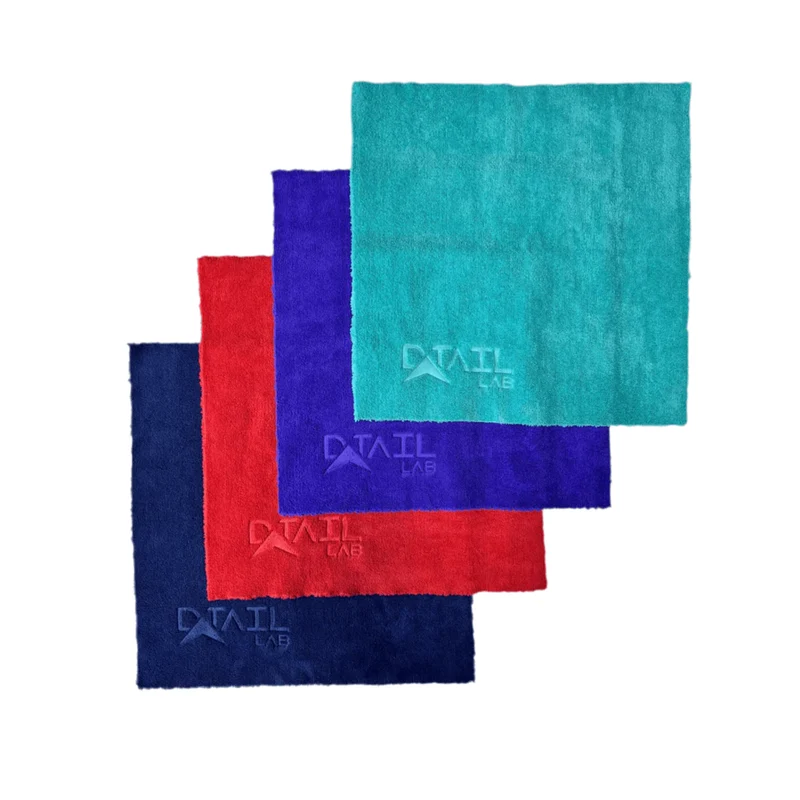 Edgeless 420 GSM Microfiber Towels (4-colors-12-pcs)