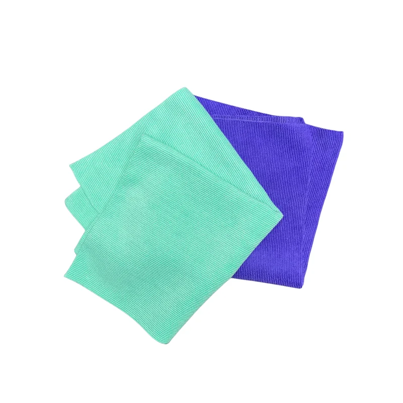 Pearl Weave Edgeless Microfiber Towels - 400 GSM 2 colors - 10 pcs