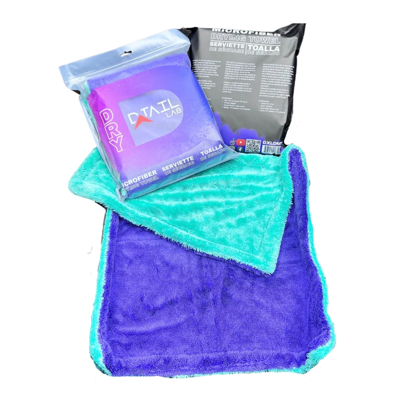 Dual Twisted Loop Microfiber Drying Towel 1600 GSM