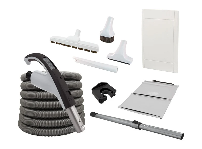 Retraflex attachments kit with SpeedyFlex hose and Exclusive Black handle - 50ft