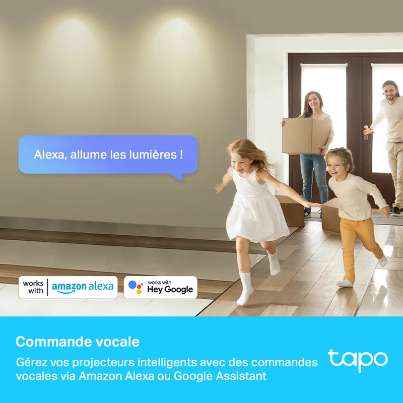Ampoule LED Connectée GU10 Blanc Chaud 350 Lumens - Tapo L610
