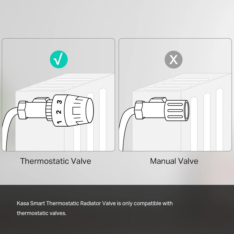 Tête Thermostatique Connectée Vanne de Radiateur KE100
