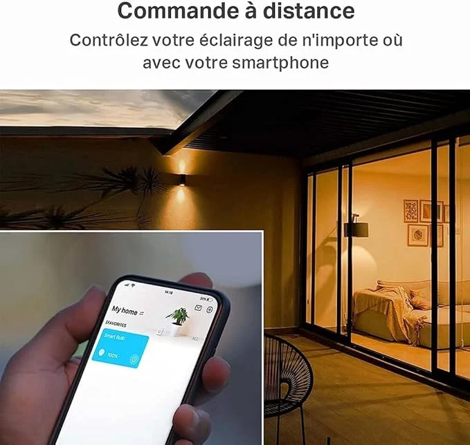 Ampoule Led Connectée E27 Blanc Chaud 806 Lumens - Tapo L510E