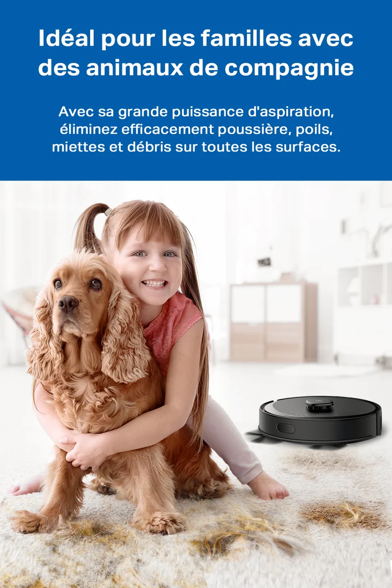Aspirateur Robot Laveur 5300 Pa - Tapo RV30 Max
