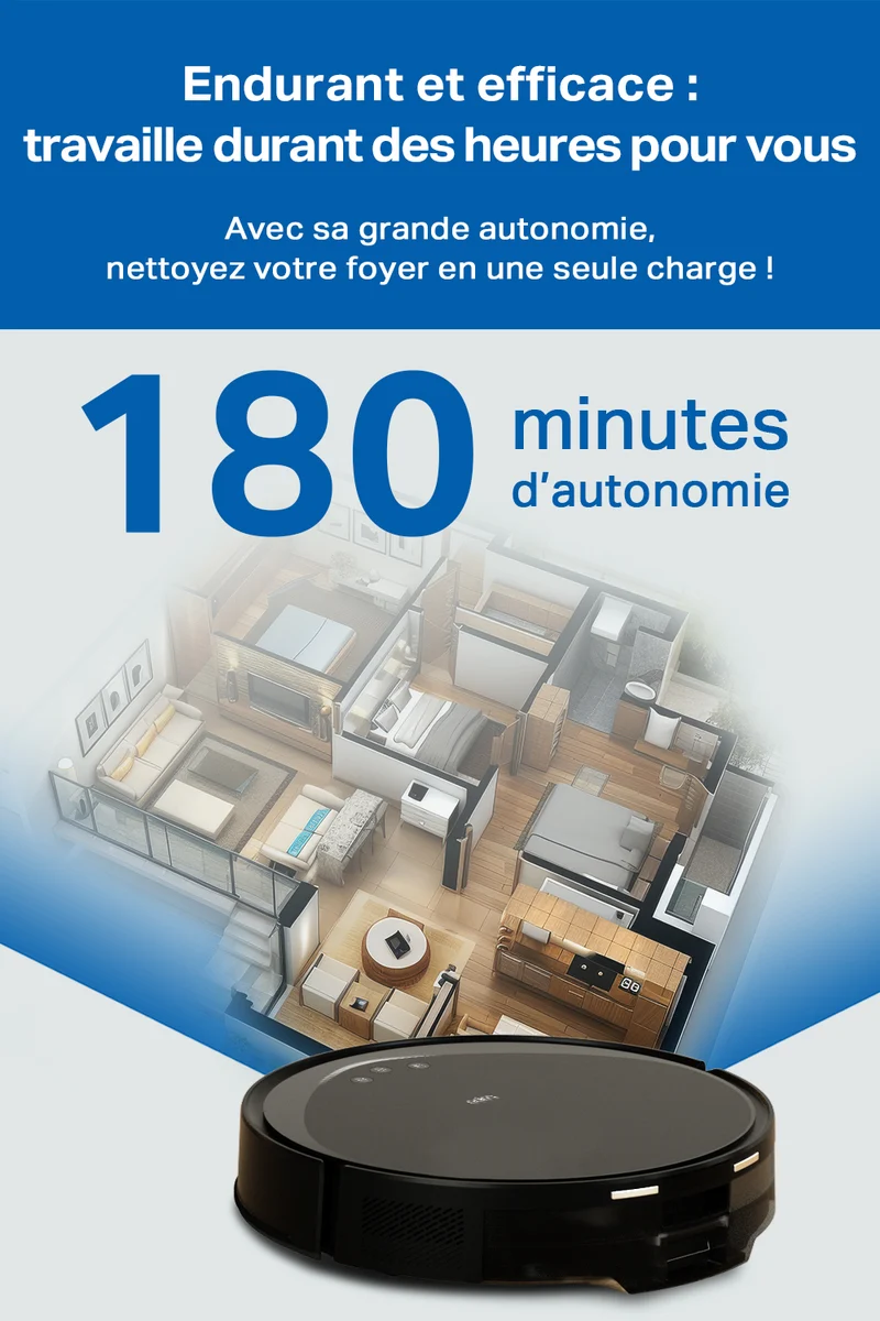 Aspirateur Robot Laveur 5300 Pa - Tapo RV20 Max