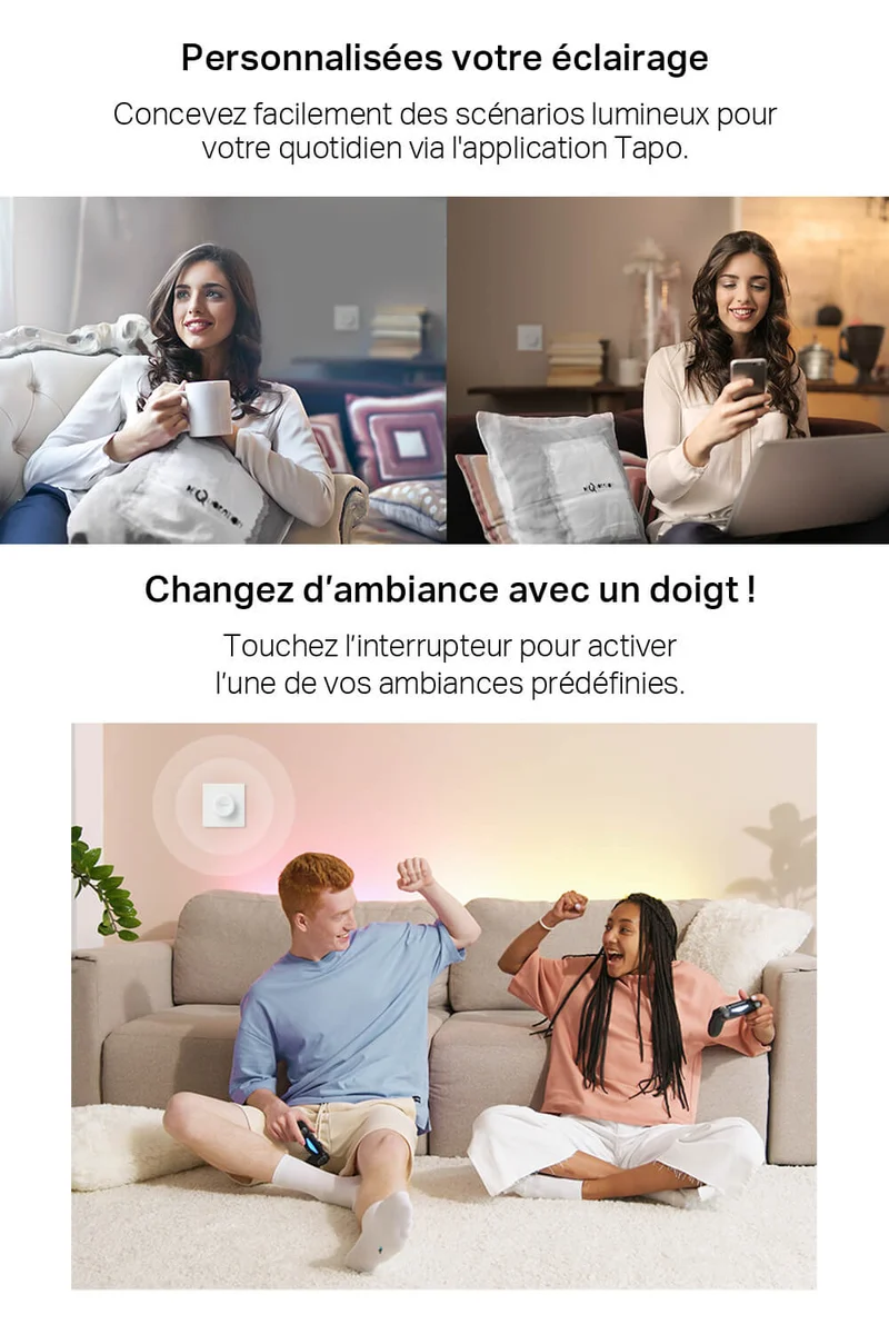 Interrupteur Variateur Connecté - Tapo S200D