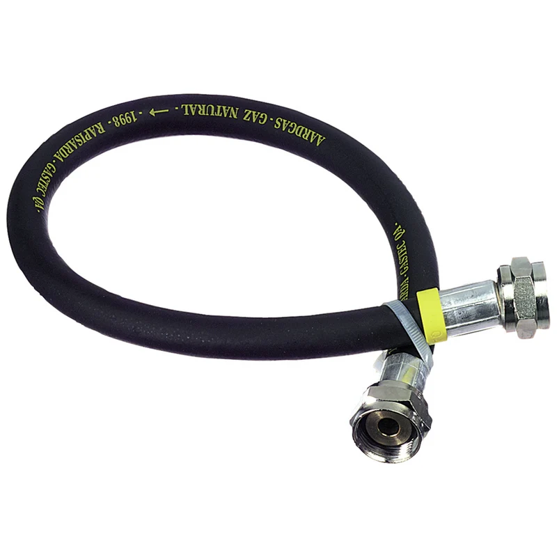 MARQUE MAISON - Tuyau de gaz - Norme NL - M24 (F) - M24 (F) - 200 cm