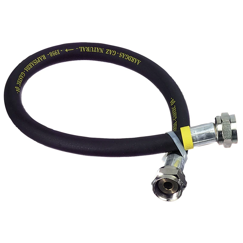 SCANPART - Tuyau de gaz - Norme NL - M24 (F) - M24 (F) - 60 cm