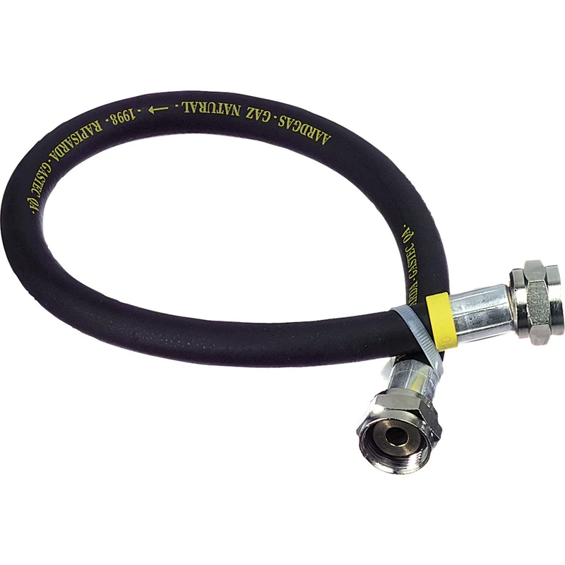 MARQUE MAISON - Tuyau de gaz - Norme NL - M24 (F) - M24 (F) - 150 cm