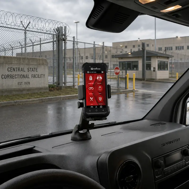 Support de véhicule Guardian RFID Spartan 3 pour équipes de patrouille et de site | Agoz