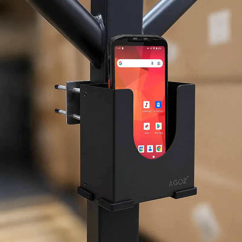 Support en métal pour chariot élévateur Point Mobile Scanner pour flottes d'entrepôt | Agoz