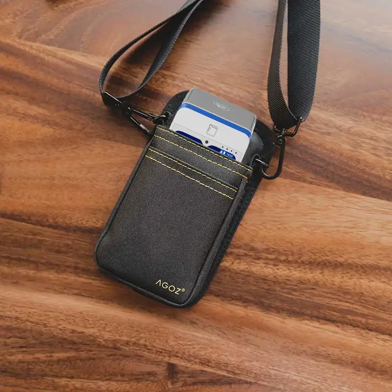 Étui robuste pour terminal mobile myPOS avec bandoulière épaulière