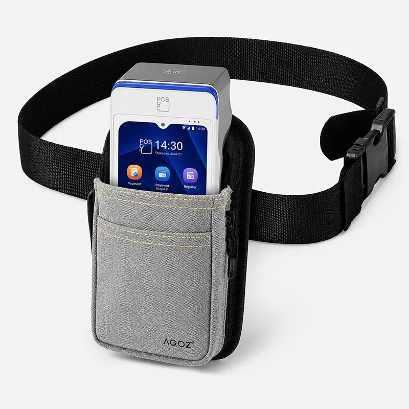 Étui robuste pour terminal de paiement myPOS avec ceinture de taille