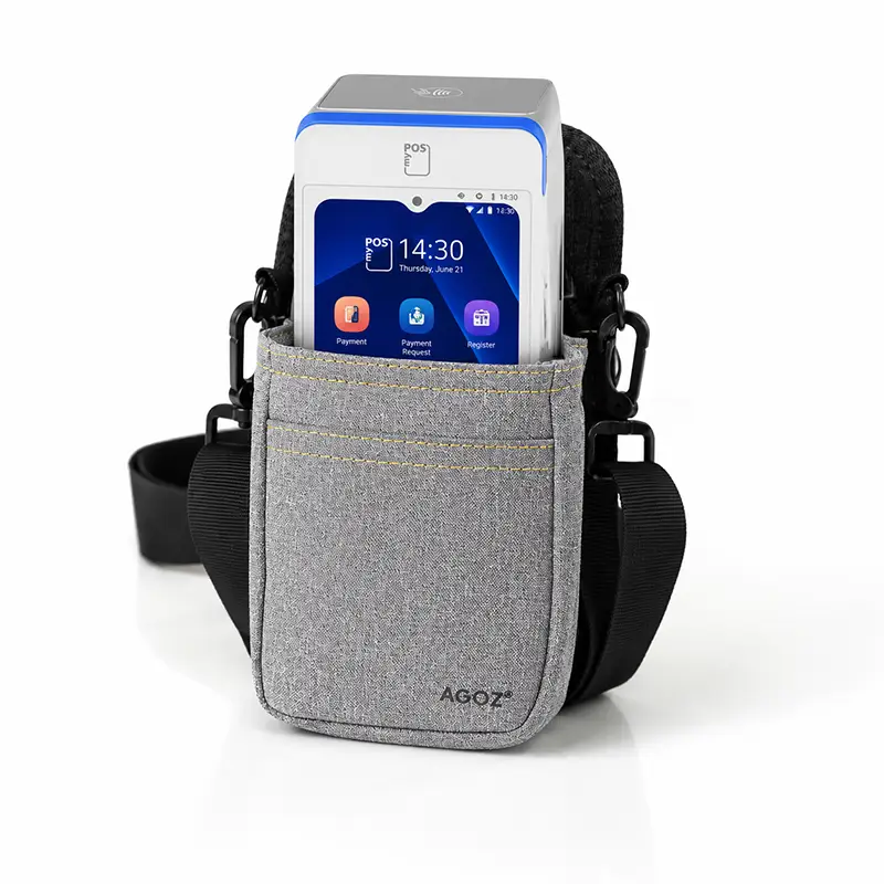 Étui robuste pour terminal de paiement myPOS avec ceinture de taille