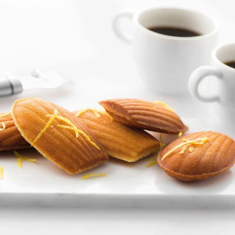 FRITEL - assiettes madeleines 2 pièces.