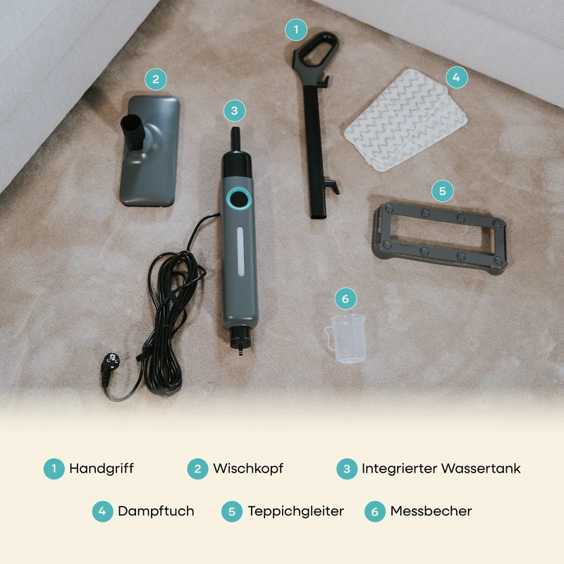 Achaté Dampfreiniger