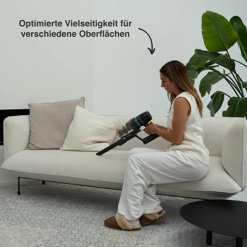 Achaté Stabstaubsauger PRO - Akku