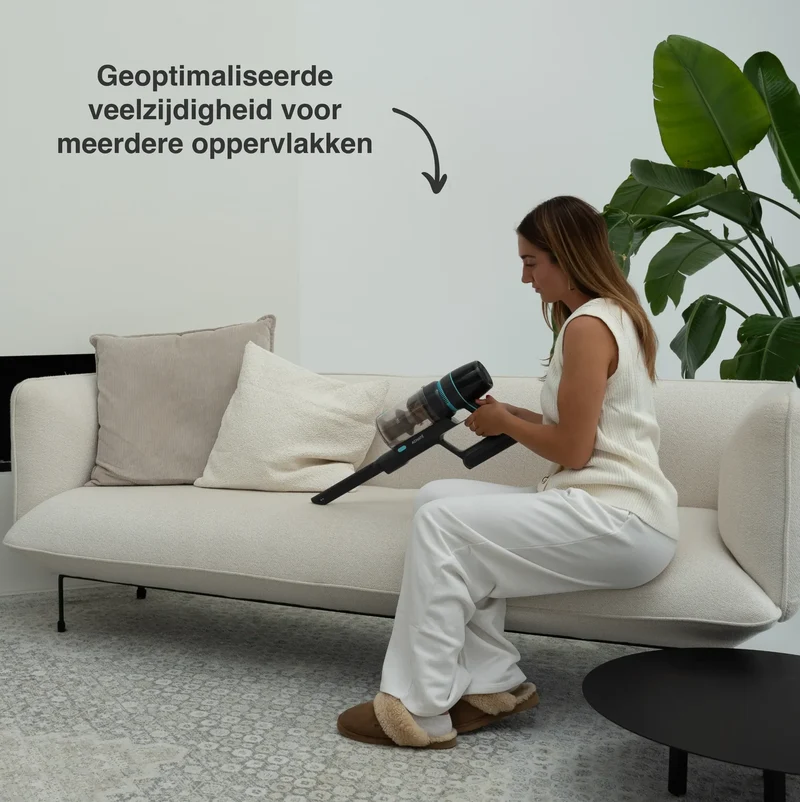 Achaté Steelstofzuiger PRO - Accu