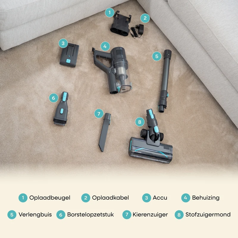 Achaté Steelstofzuiger V2