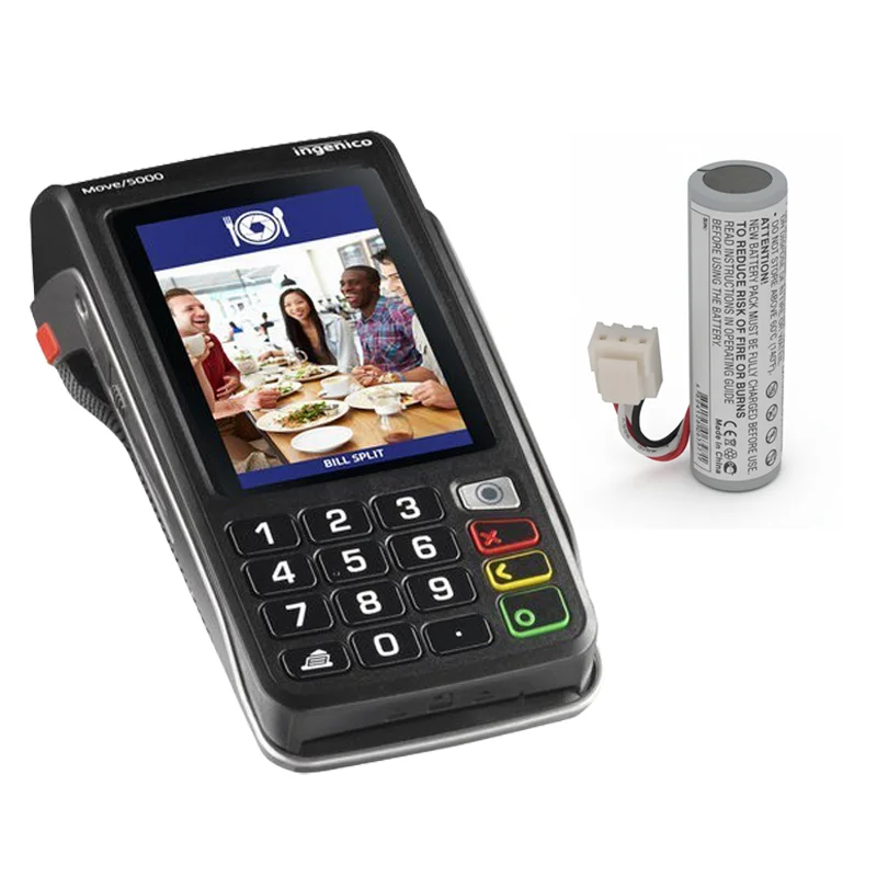 Batterie de remplacement 2200mAh pour terminal de paiement Ingenico POS | Agoz