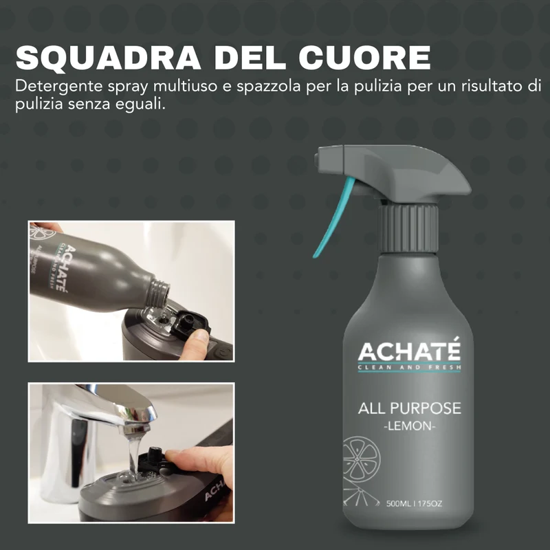 Achaté Spazzole per la pulizia