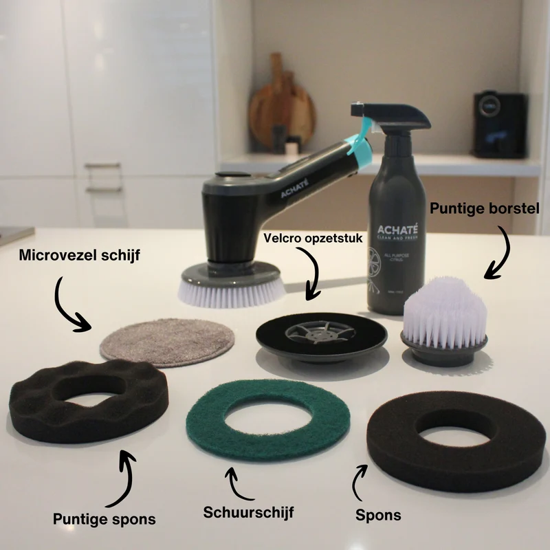 Achaté Electric Cleaning Scrubber
