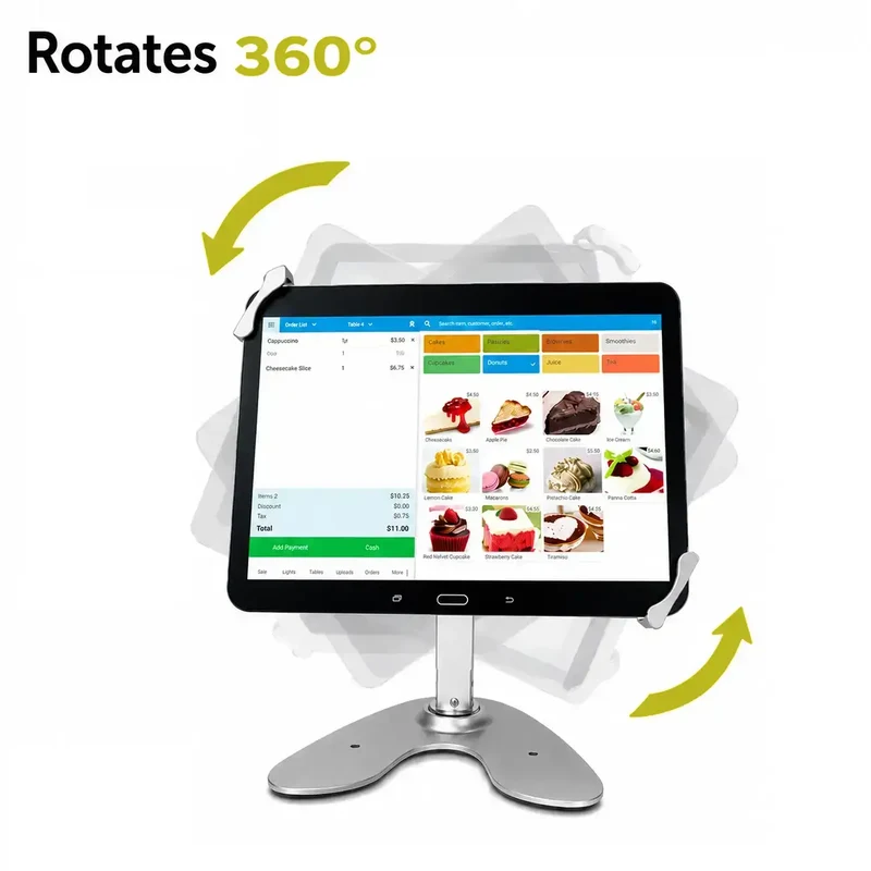 Support de tablette Rhino - Montage sur comptoir à profil élevé