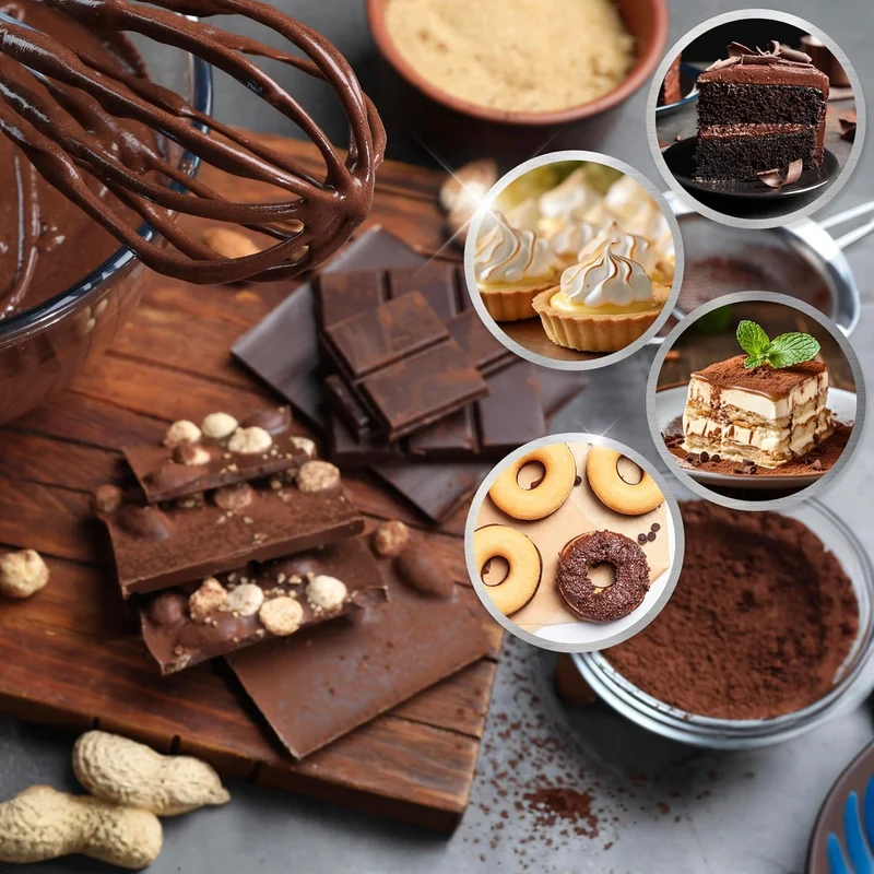 Duronic HBA35 Accessoires pour Mixeur plongeant HB35B ou HB35C de Duronic | Fouet Hachoir Presse-Purée | Découper Mixer Hacher Fouetter les Ingrédients | Idéal pour Pâtisserie Purée Légumes Fruits