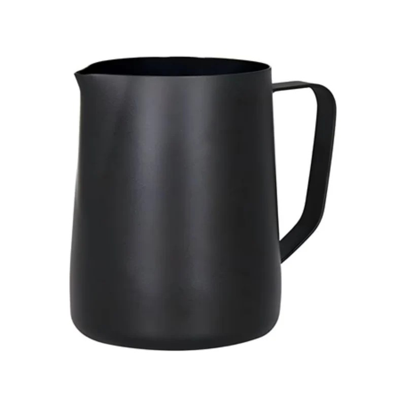 Bellucci - 600 ml Stainless Steel Coated Satin Black Milk Pitcher