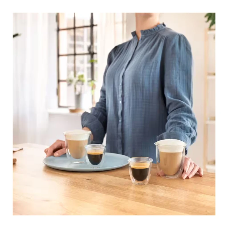 Double Wall Thermal Espresso Glasses - Set of 2, 3oz.