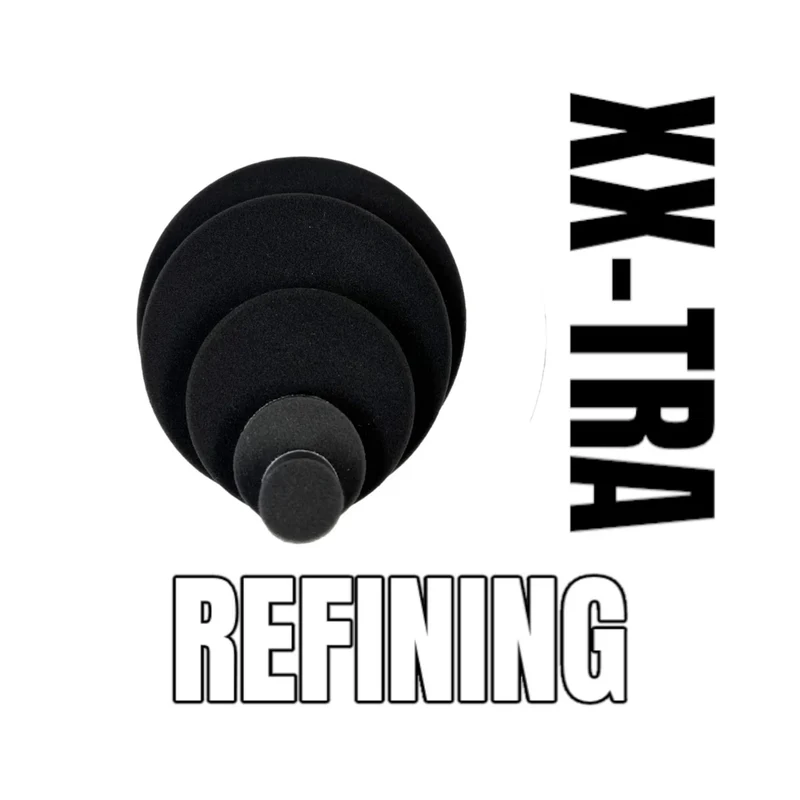 XX-TRA Fine Black Polishing Foam Pad - 6''