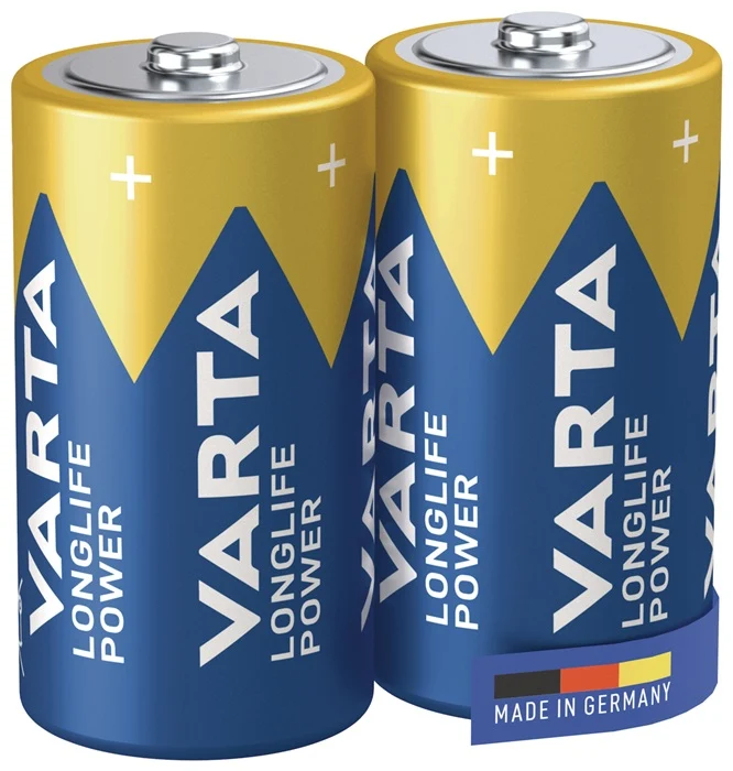 VARTA Batterie Longlife Power C Bli 2 1,5 V C-AM2-Baby 7800 mAh 6 pièces ( 4000901832 )