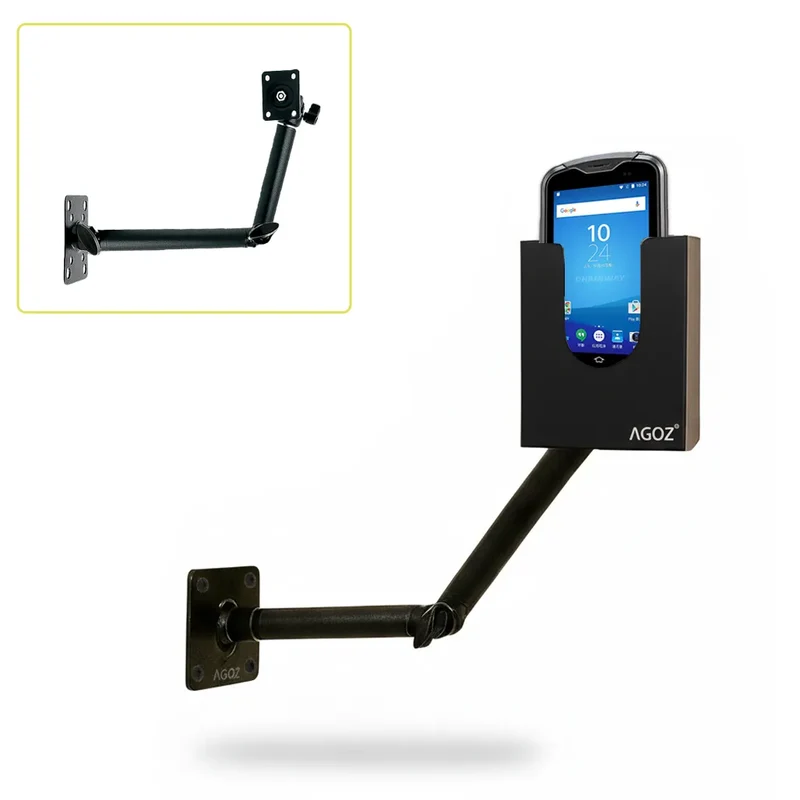 Support à bras articulé pour ordinateur mobile Chainway destiné aux stations de scan industrielles | Agoz