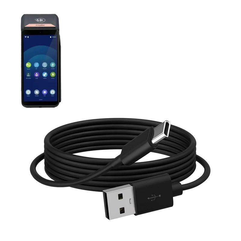 Câble de charge USB-A vers USB-C pour terminal de paiement mobile Ingenico