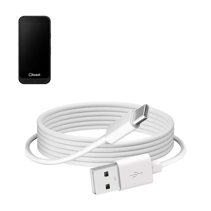 Câble de charge USB-A vers USB-C pour Toast Go 3 portable