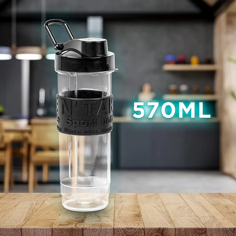 Duronic BB5 Bouteille de 570 ml | Compatible avec les blenders BL510 et BL520 de Duronic