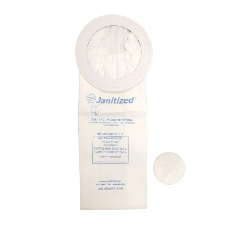 Paper Bags 10L – GD5 Battery Vacuum (5 Pack)