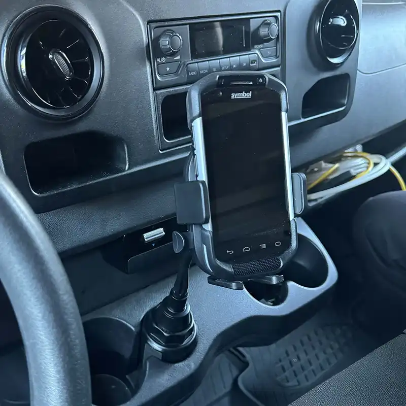Support de berceau pour porte-gobelet pour scanners portables