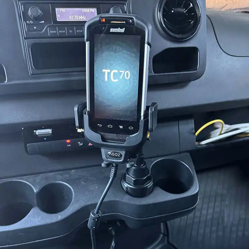 Support de berceau pour porte-gobelet pour scanners portables