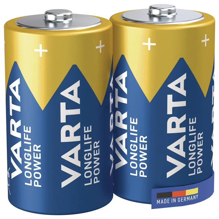 Pile VARTA Longlife Power D Bli 2 1,5 V D-AM2-Mono 16500 mAh, lot de 6 ( 4000901833 )