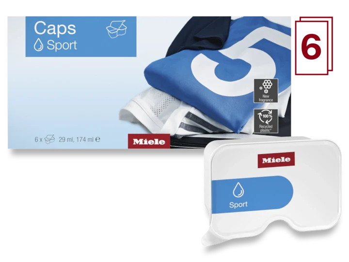 Sport capsules 6-pack special detergent