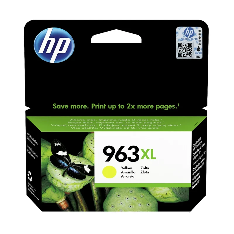 HP Cartouche d'encre 963XL Yellow - Jaune