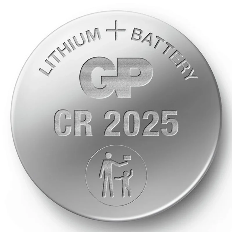 GP Lithium CR2025 - Multipack - 4 Pièces - 3 V - 160 mAh - Cellule bouton