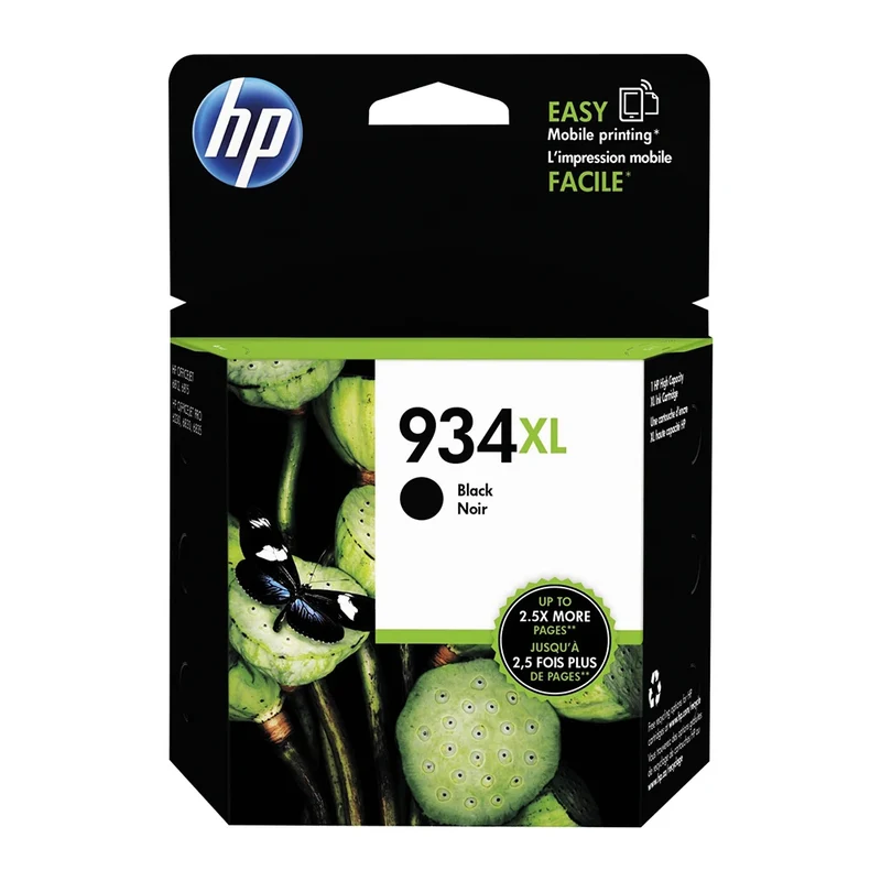HP XL Cartouche d'encre 934XL - Noir