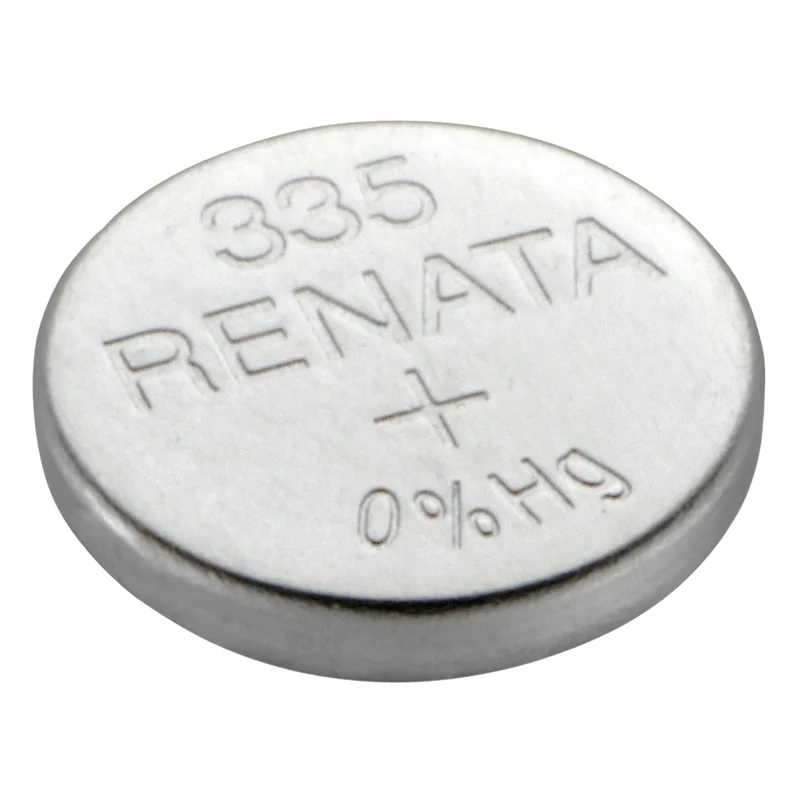 RENATA Silveroxide 335 | SR512 - 1.55 V - 6 mAh - Cellule bouton