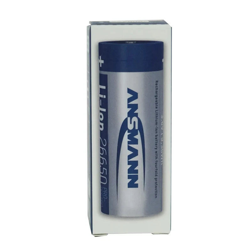 ANSMANN Li-Ion - USB-C 26650 - 3.6 V - 5100 mAh - Rechargeable Batterie